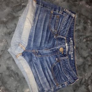 american eagle size 4 jean shorts